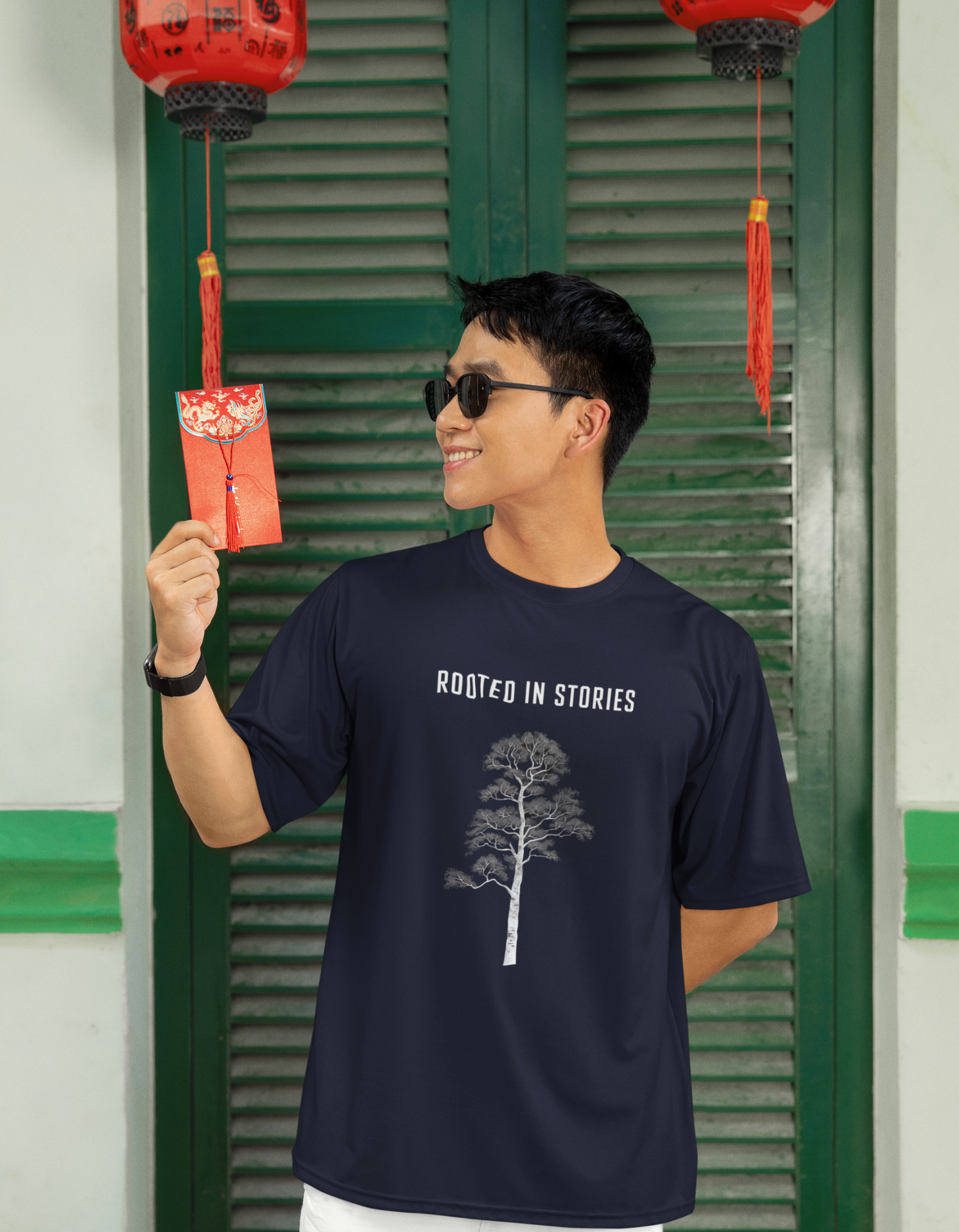 Rooted in Stories Oversized T-Shirt - Men – The Wavy Cult