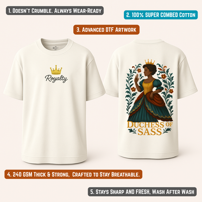 Royalty Off White Oversized T-Shirt