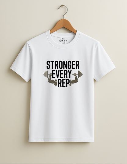 Stronger Every Rep Classic Fit T-Shirt