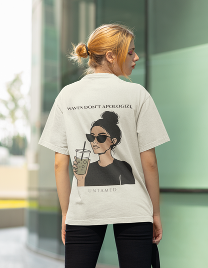 Untamed Off White Oversized T-Shirt