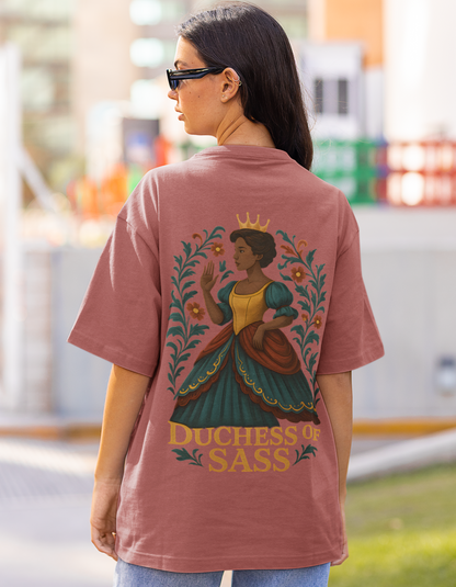 Royalty Coral Oversized T-Shirt