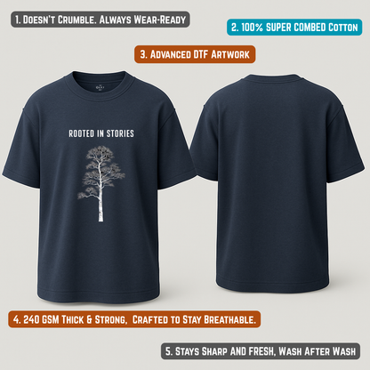 Rooted in Stories Oversized T-Shirt - Men