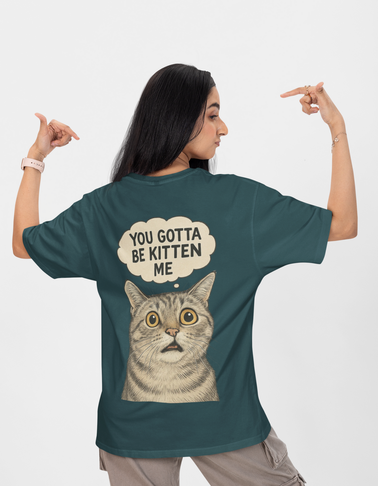 Kitten Me Oversized T-Shirt