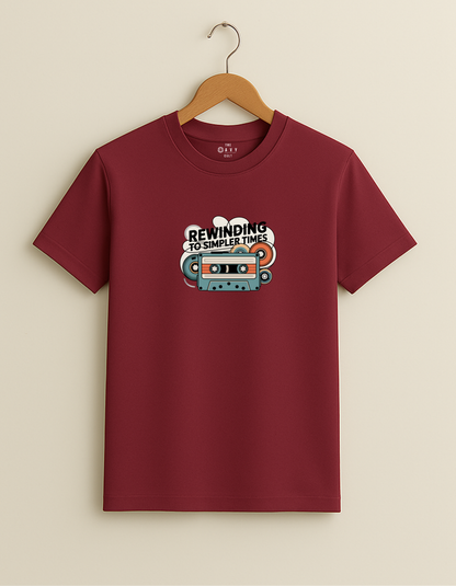 Rewinding to Simpler Times Classic Fit T-Shirt