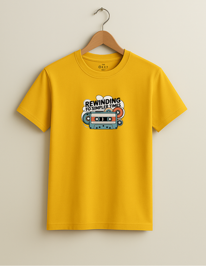 Rewinding to Simpler Times Classic Fit T-Shirt