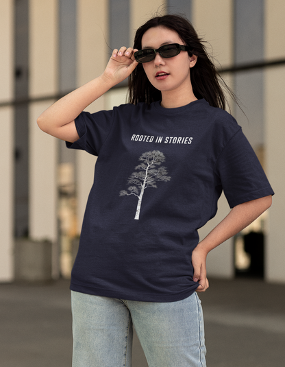 Rooted in Stories Oversized T-Shirt - Women