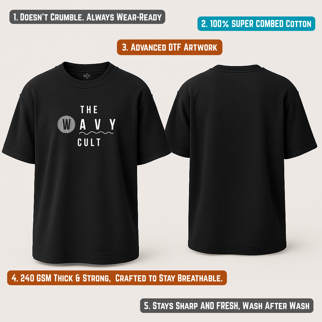 The Wavy Cult Oversized T-Shirt