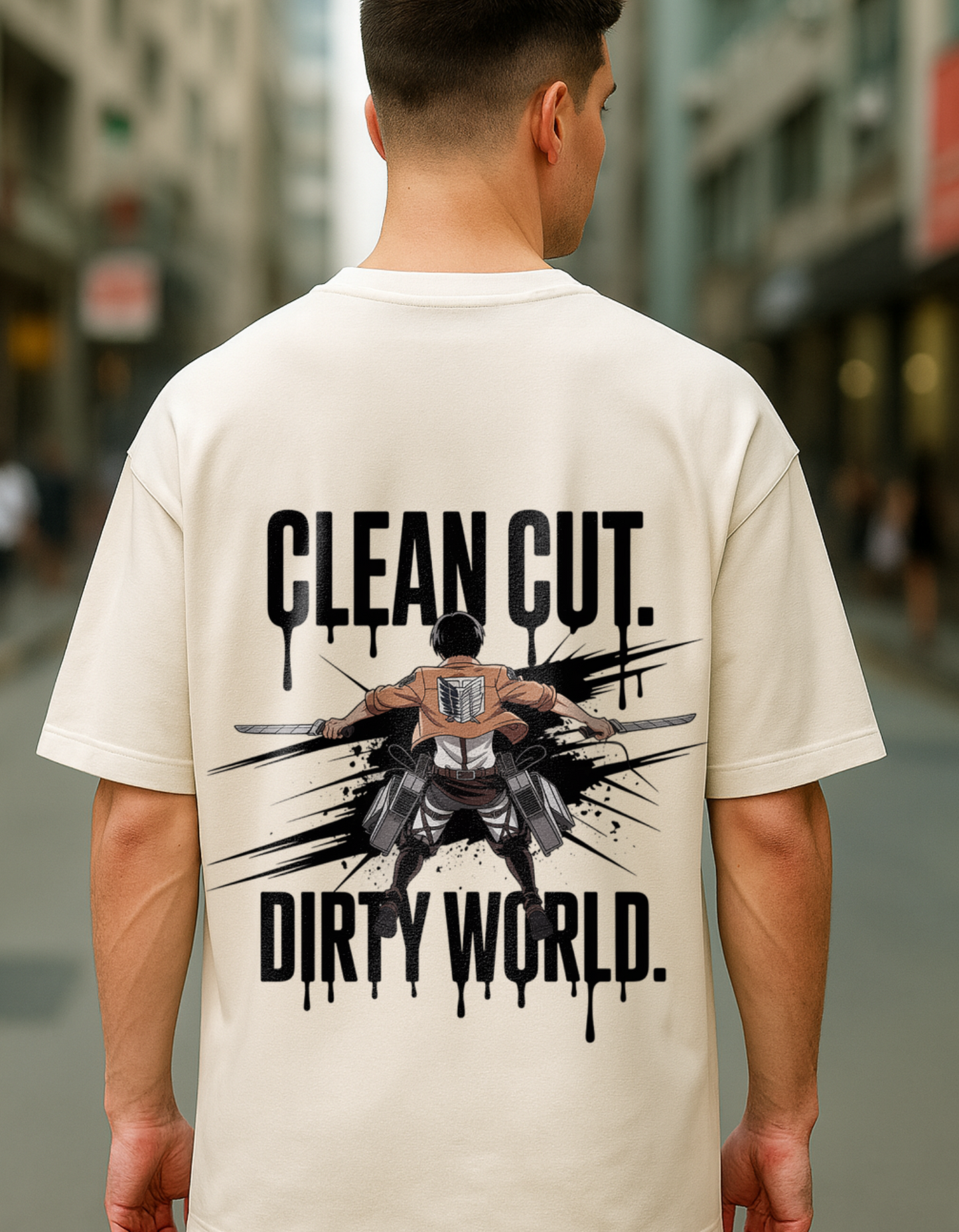 Levi Off White Oversized T-Shirt