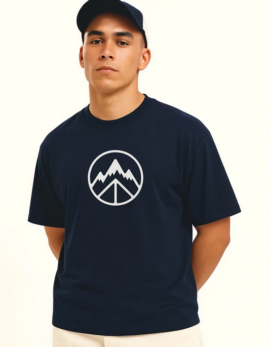 Mountain Peace Oversized T-Shirt