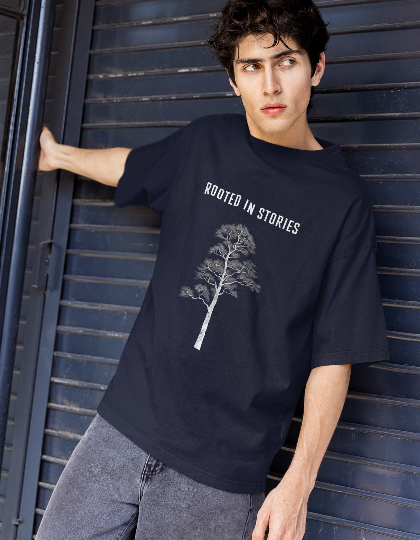 Rooted in Stories Oversized T-Shirt - Men