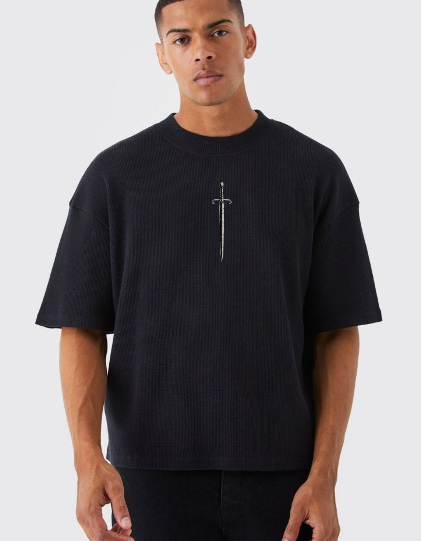 Glory Fall Black Oversized T-Shirt