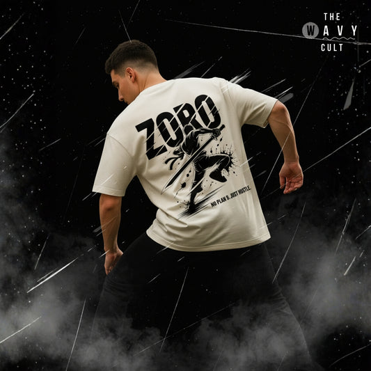 Zoro Off White Oversized T-Shirt